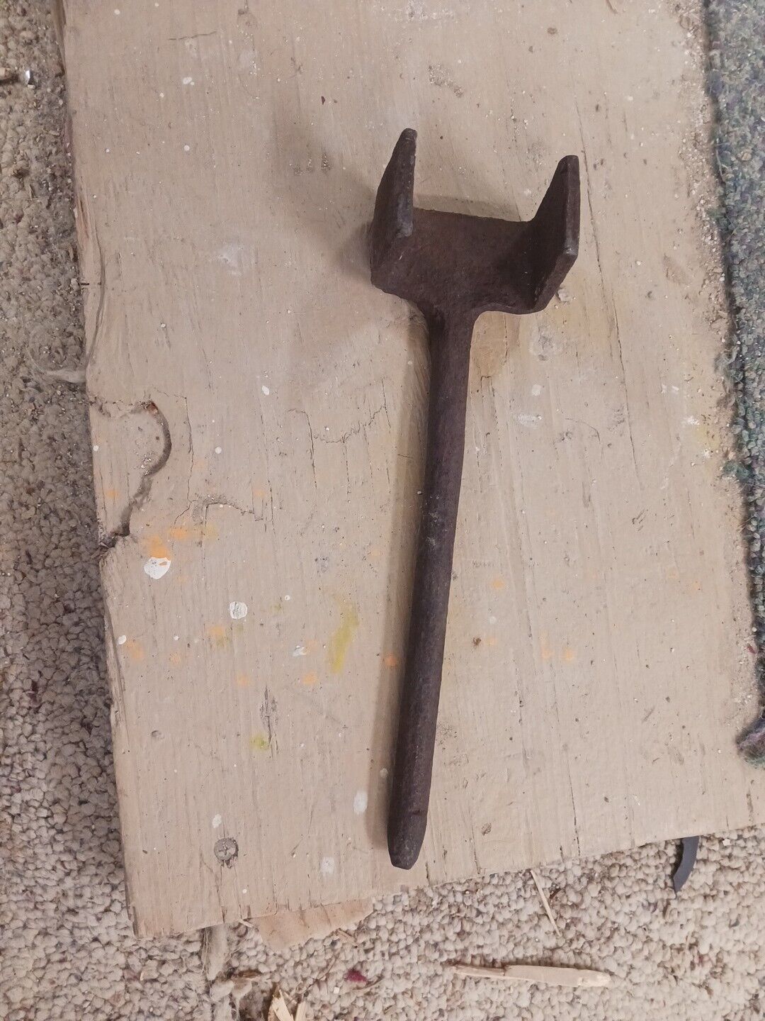 Wagon Axel Nut Wrench Rare Antique Blacksmith Antique Tools