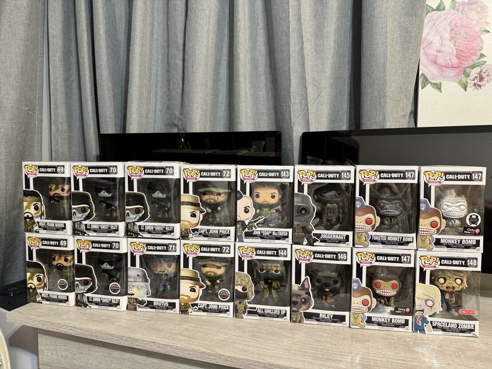 call of duty funko pop collection