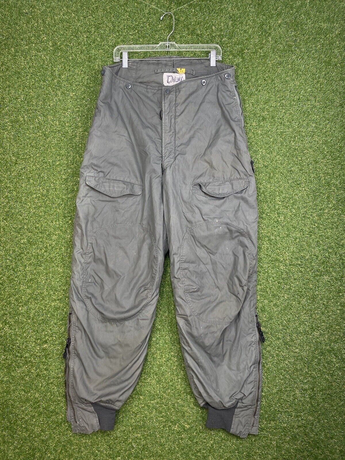 US Air Force Pants Mens 34 Green Extreme Cold Weather Trouser Type F 1B 970