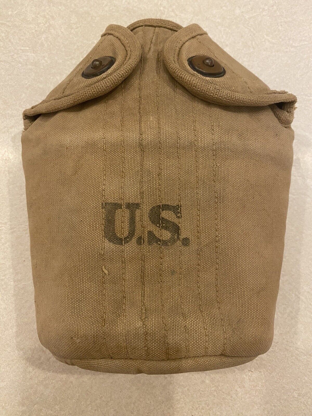 WW1 US Army M-1910 Canteen Cover 1918 Dated 