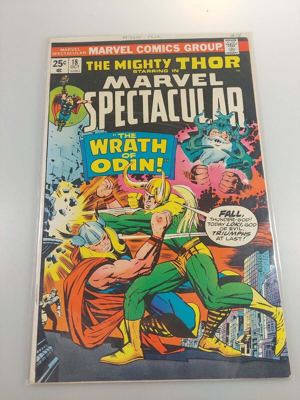 Marvel Spectacular #18 Marvel Comics Thor Loki Odin  