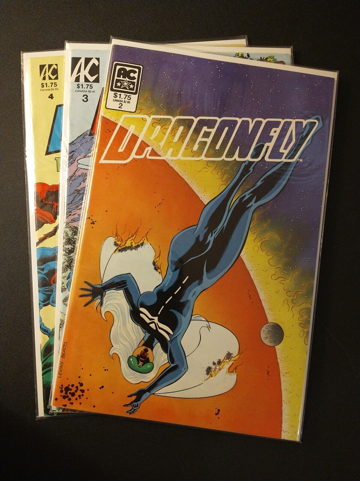Dragonfly #2-4 (1985) AC Comics
