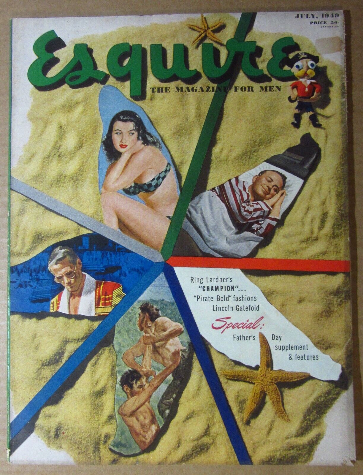 Esquire magazine (July 1949)...\