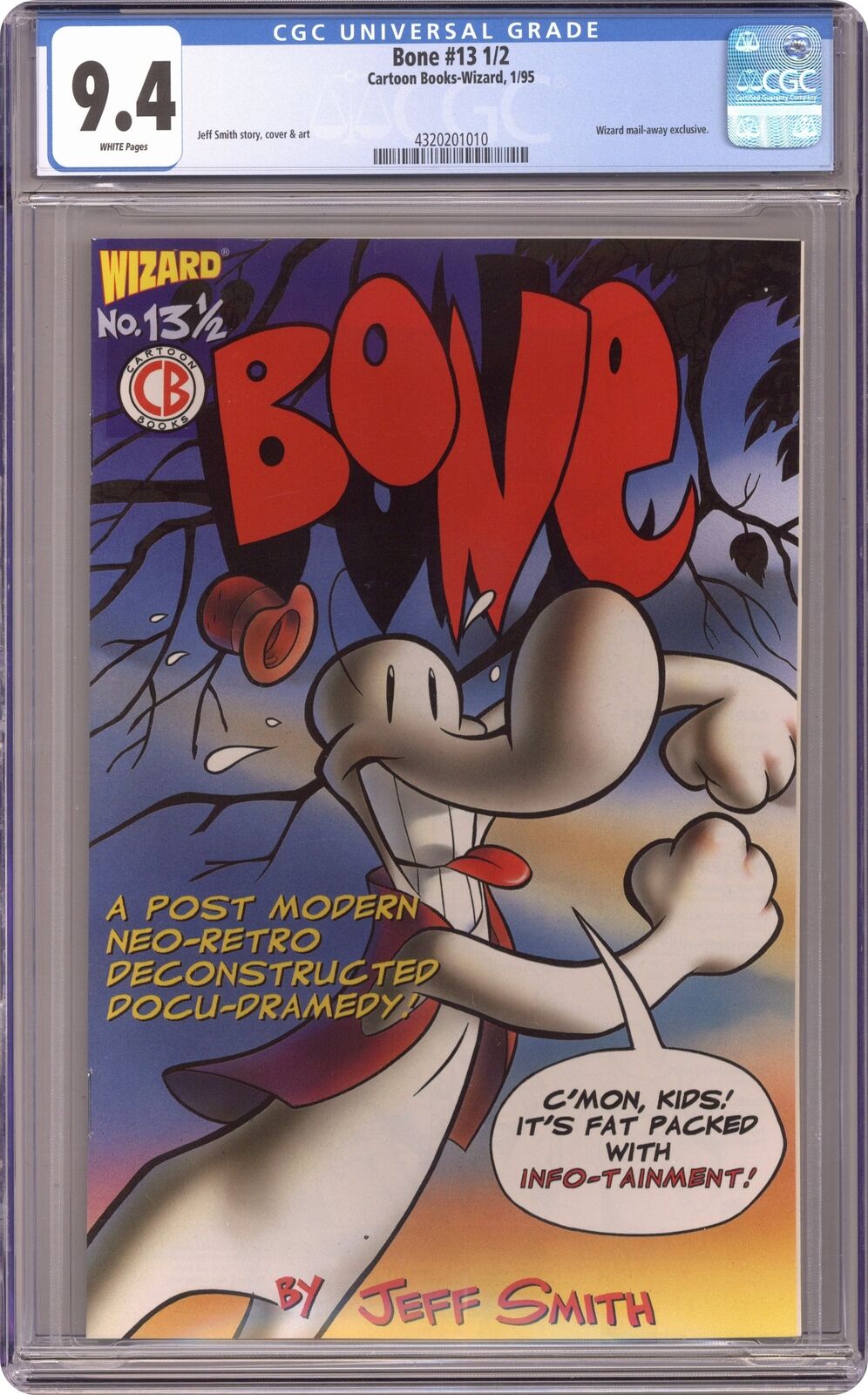Bone Wizard 1/2 #13 CGC 9.4 1994 4320201010