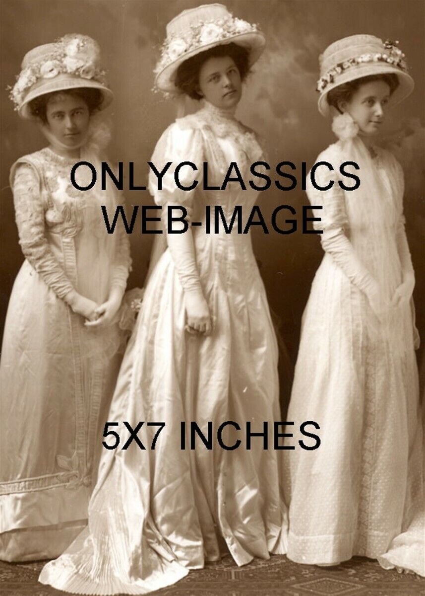 1890 VICTORIAN WEDDING MELANCHOLY BRIDE PHOTO SEXY CUTE GIRL WHITE SATIN DRESS