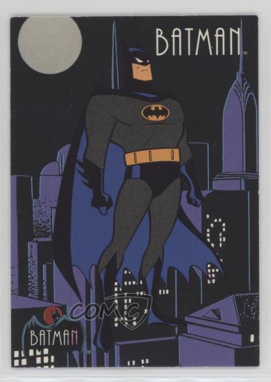 1993 Topps Batman: The Animated Series Batman #2 e6j