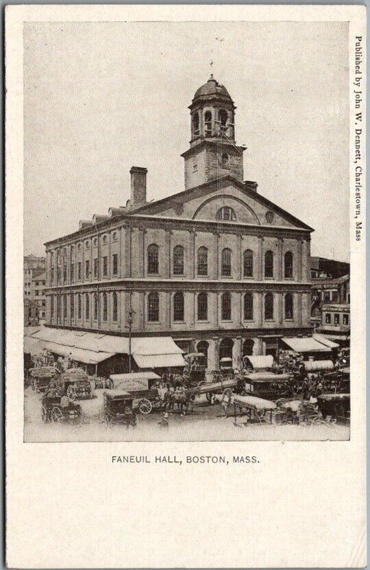 Vintage 1900s BOSTON, Massachusetts Postcard \