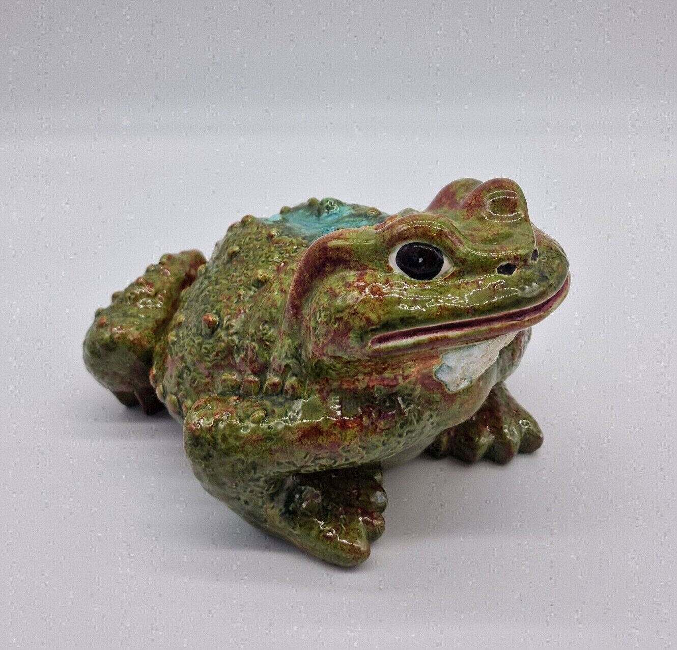 ARNEL's Vintage Large Frog Toad Ceramic Figurine
