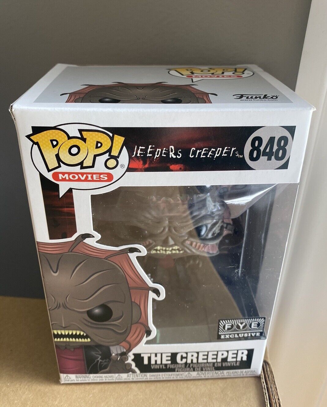 Funko Pop Jeepers Creepers #848 FYE (Exclusive) VAULTED 