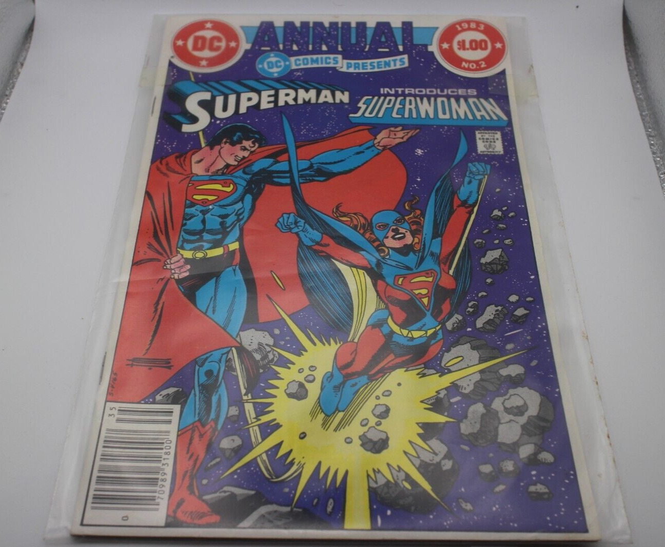 1983 DC Comics Presents Annual #2 Superman introduces Superwoman 1st appearance