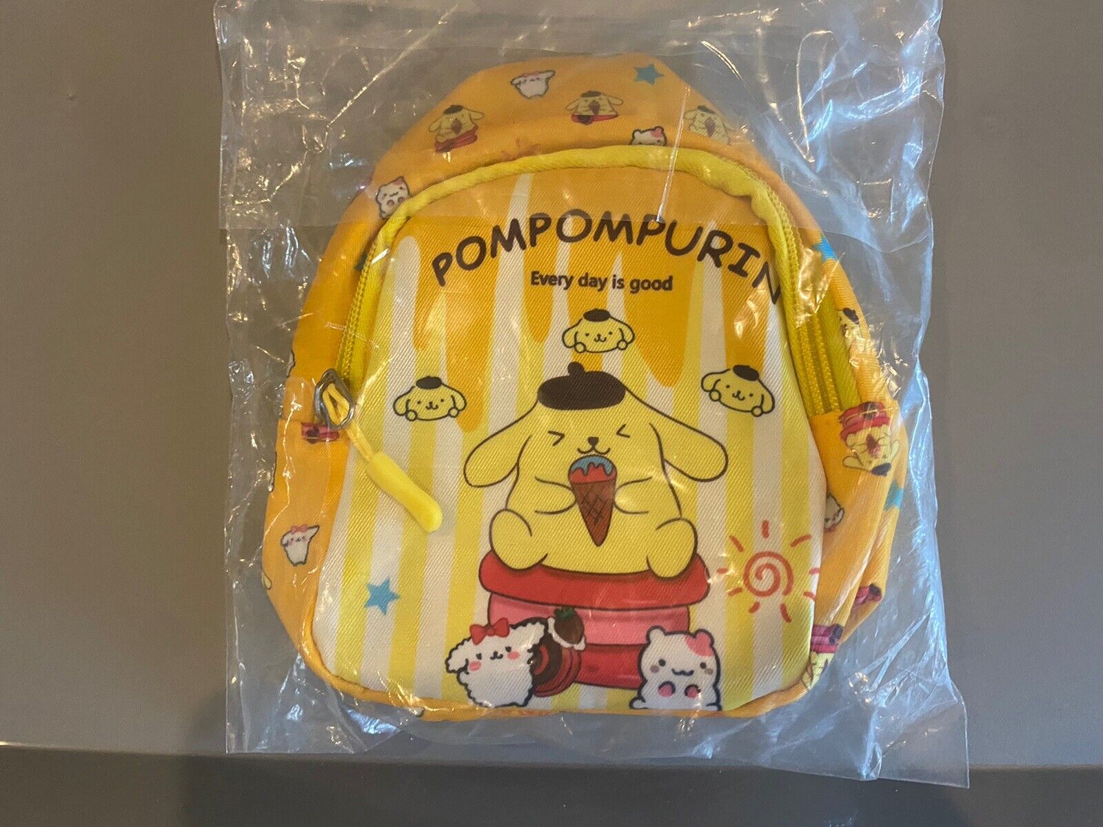 Japan SANRIO Pompompurin bag Pompompurin Satchel Bag New Cute Sanrio Purse