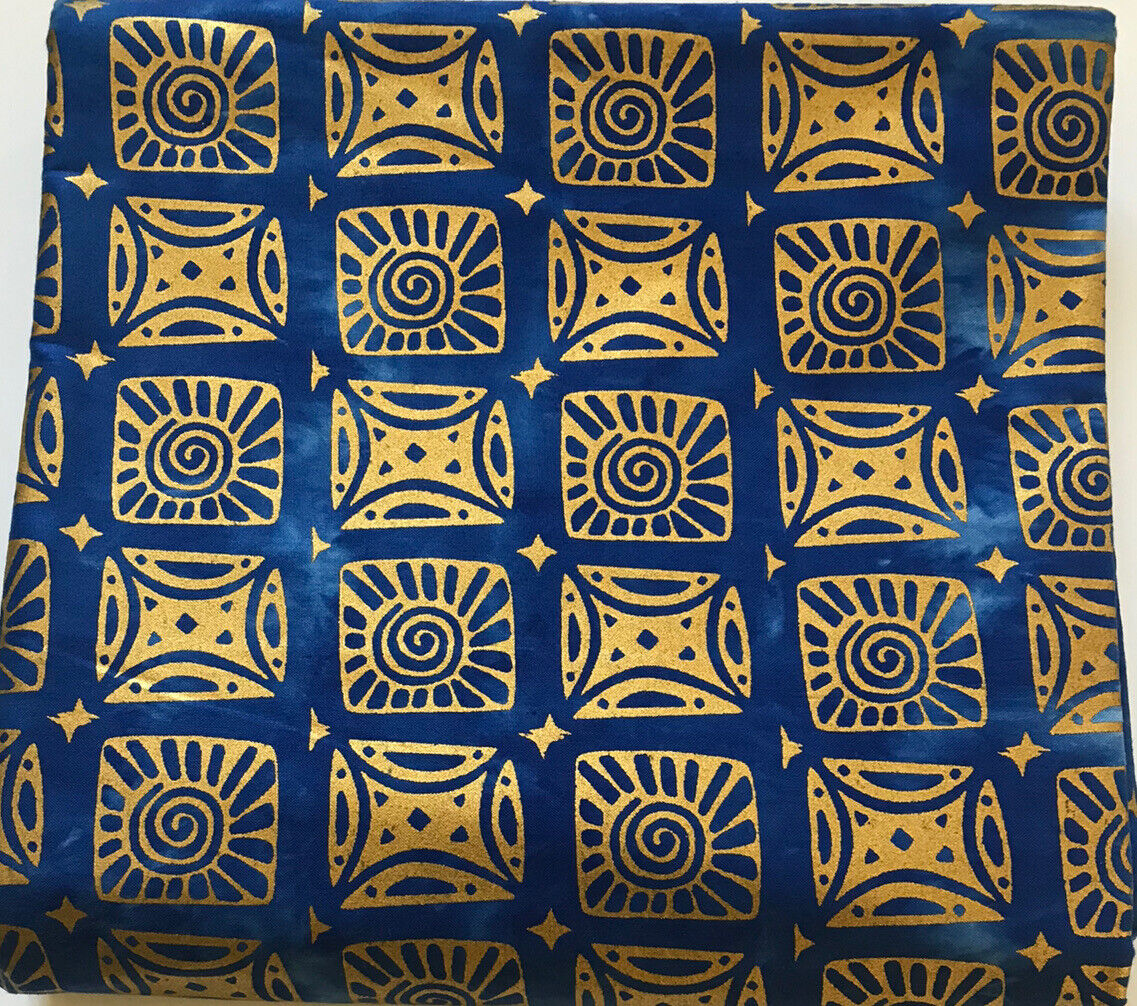 African Fabric  - Sell By 6 yards - 100% cotton