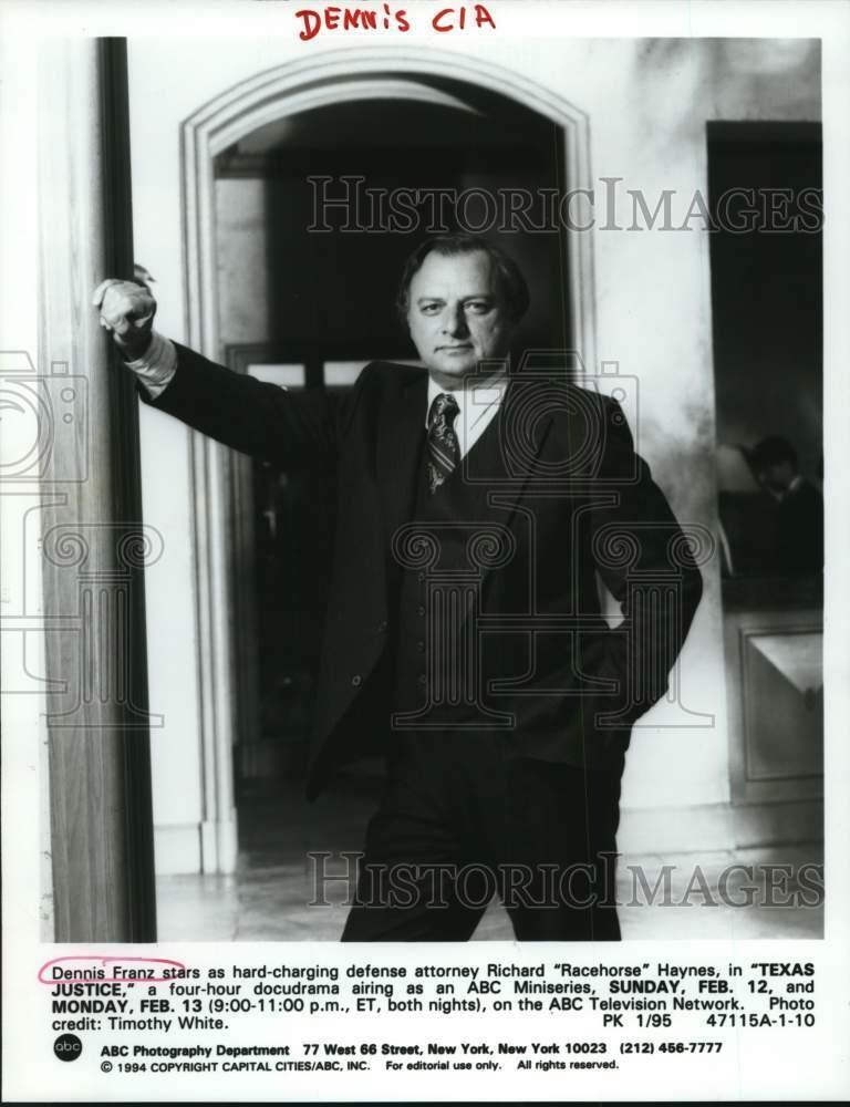 1994 Press Photo Actor Dennis Franz of \