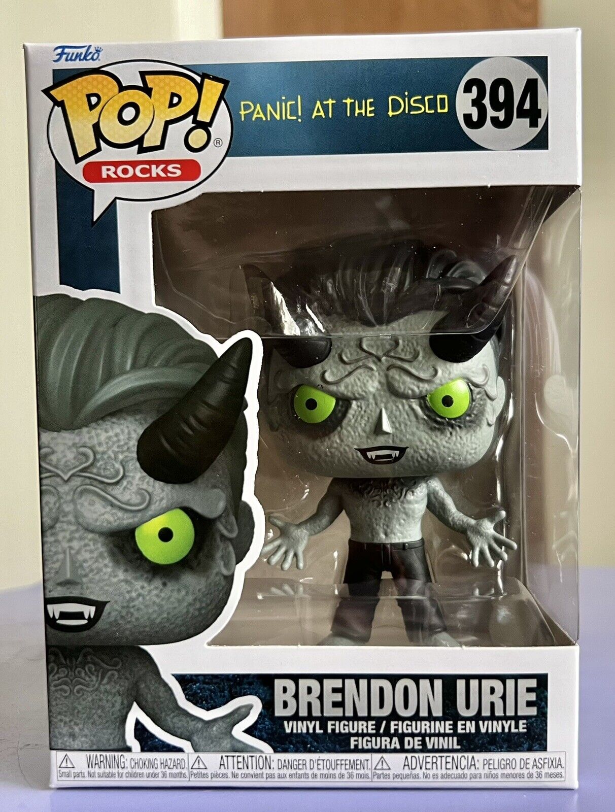 Funko Pop Rocks: BRENDON URIE (The Demon) #394 Panic At The Disco IN HAND