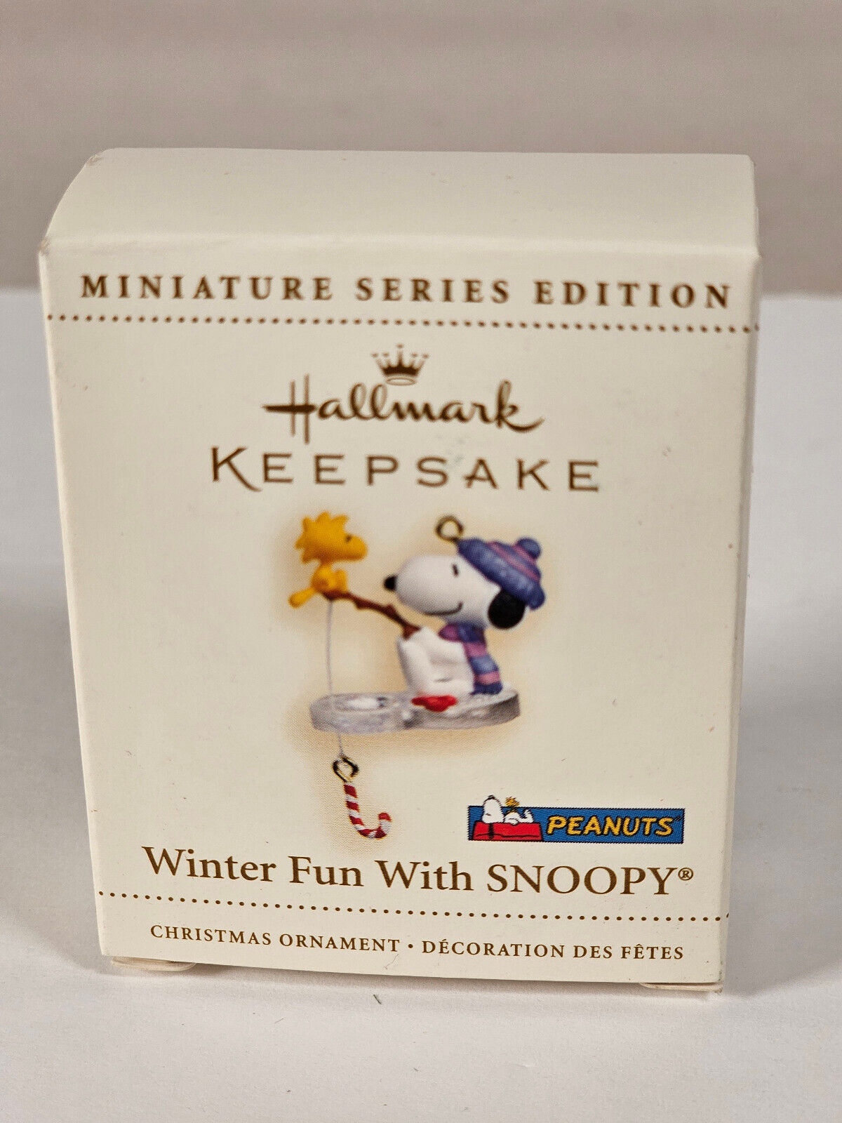 Hallmark - Winter Fun with Snoopy #9 - 2006 Miniature Keepsake Ornament