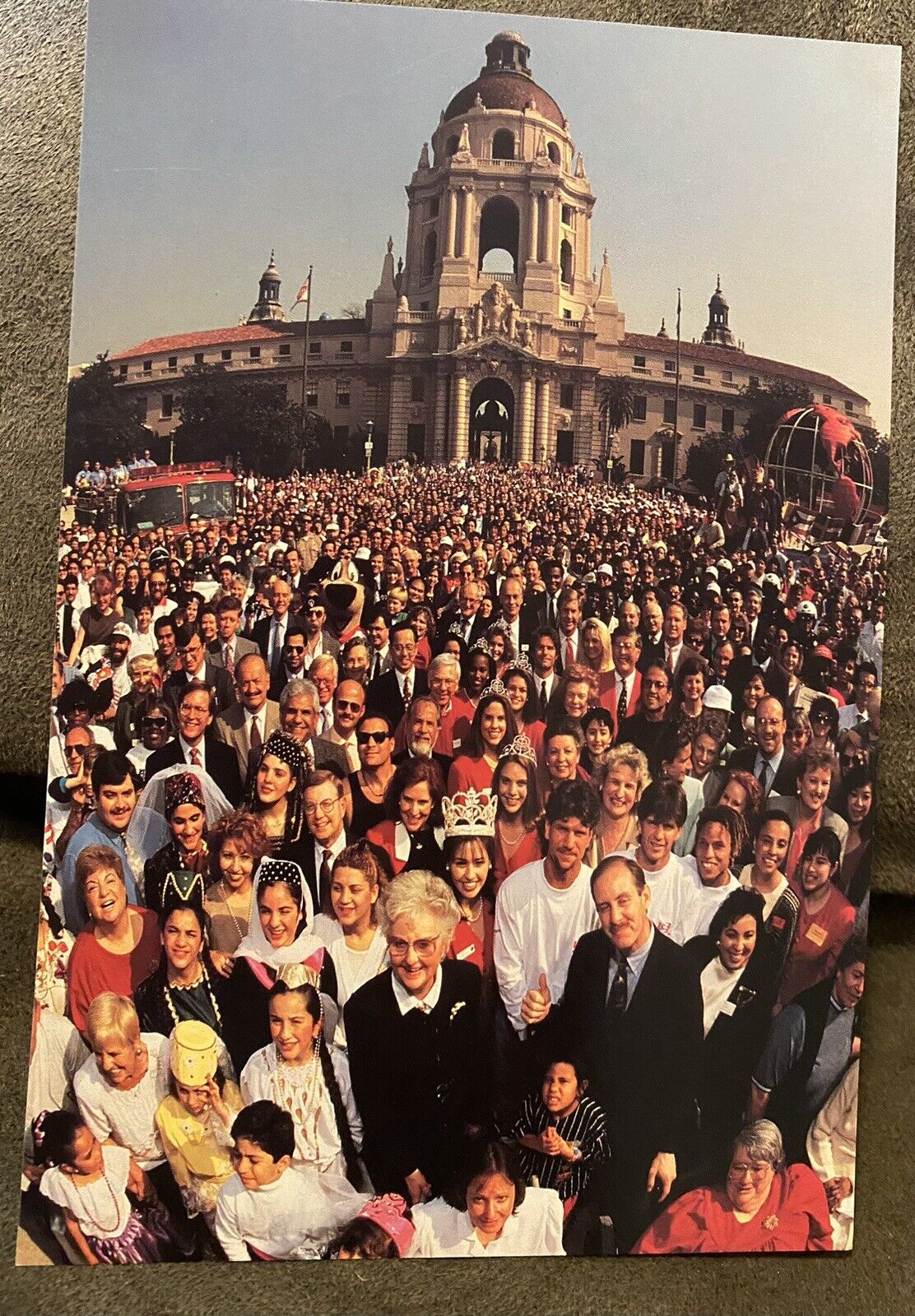 Home of the 1994 Soccer World Cup Pasadena CA Postcard City Hall