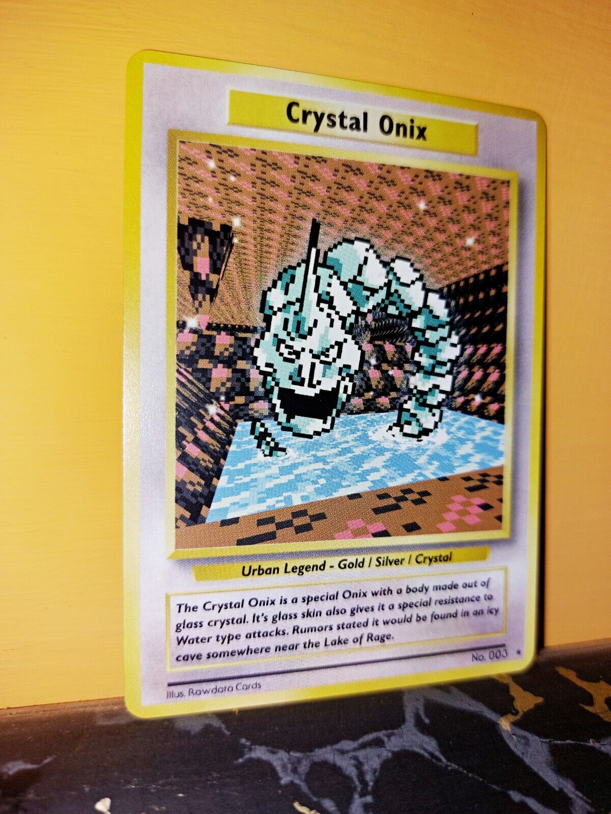 Pokemon CRYSTAL ONIX Urban Legend Card ENG