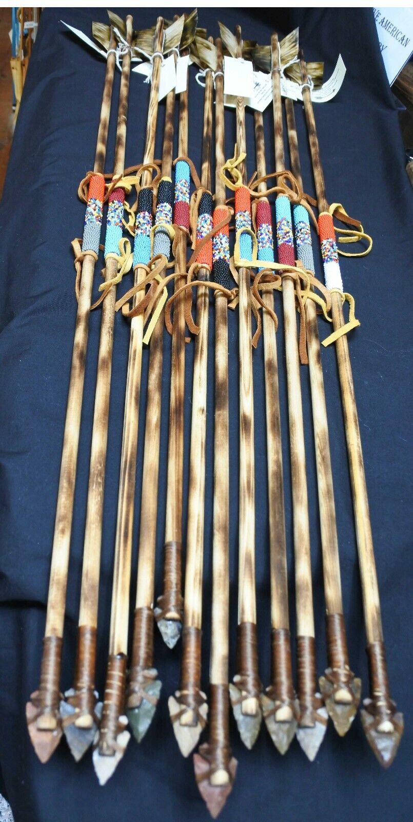 Native American Navajo Arrow Beaded Handcrafted 32\