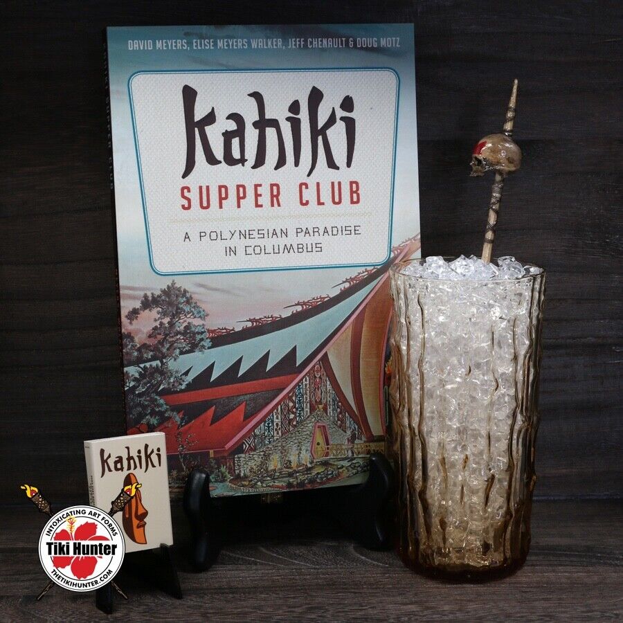 Tiki Glass - Kahiki Supper Club - Imperial Glass Bamboo Set