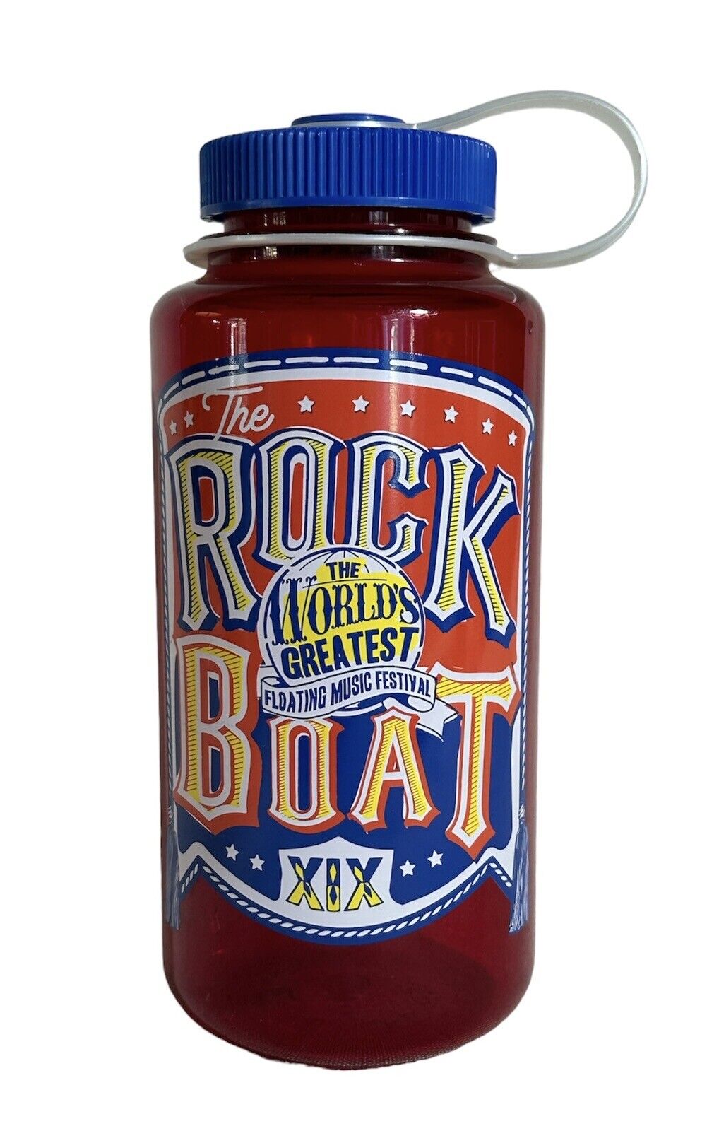 The Rock Boat XIX Merchandise Nalgene 33 oz. Wide Mouth Water Bottle Lidded