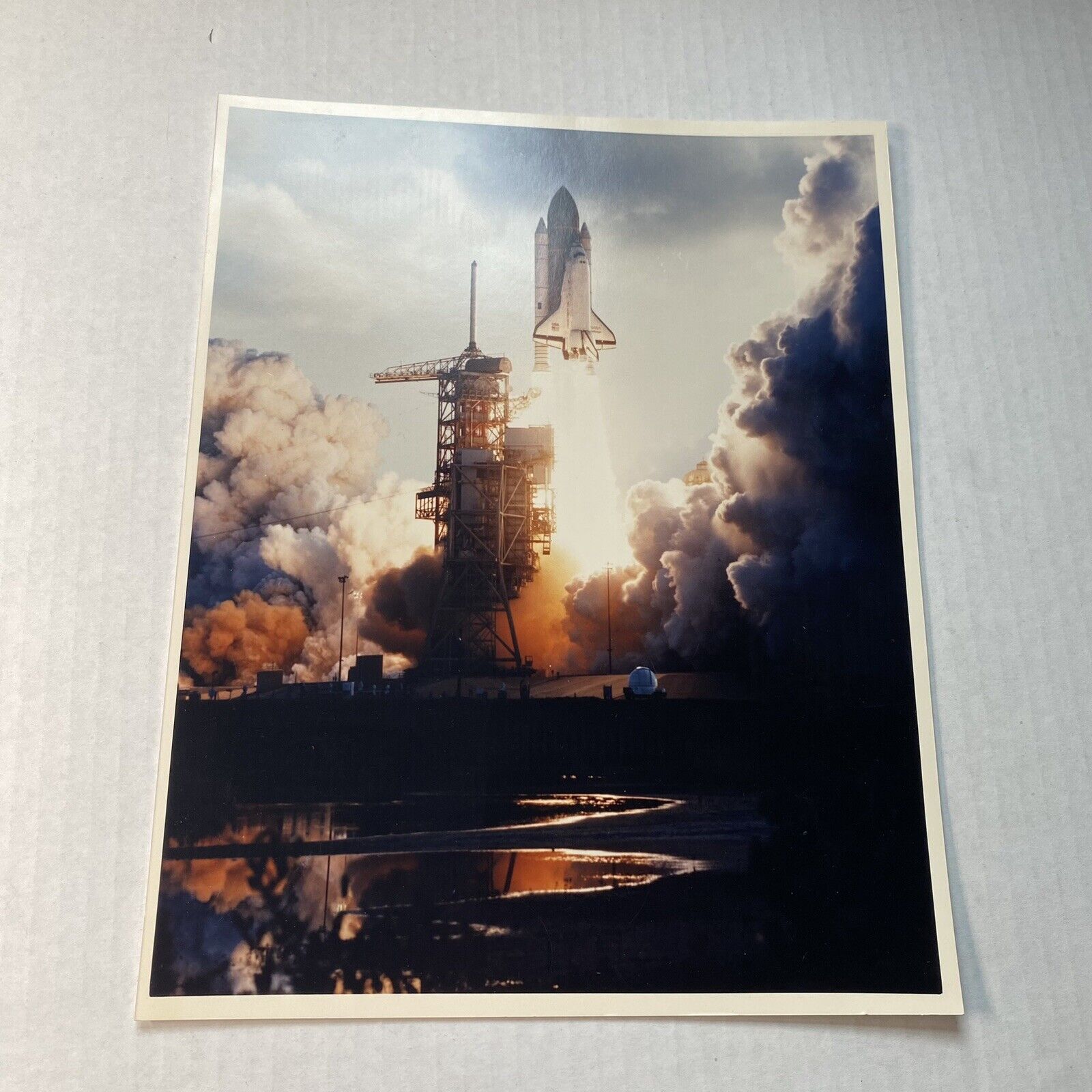 Vtg 1983 Press Photo 7th Challenger Space Shuttle Launch Position Kennedy Center