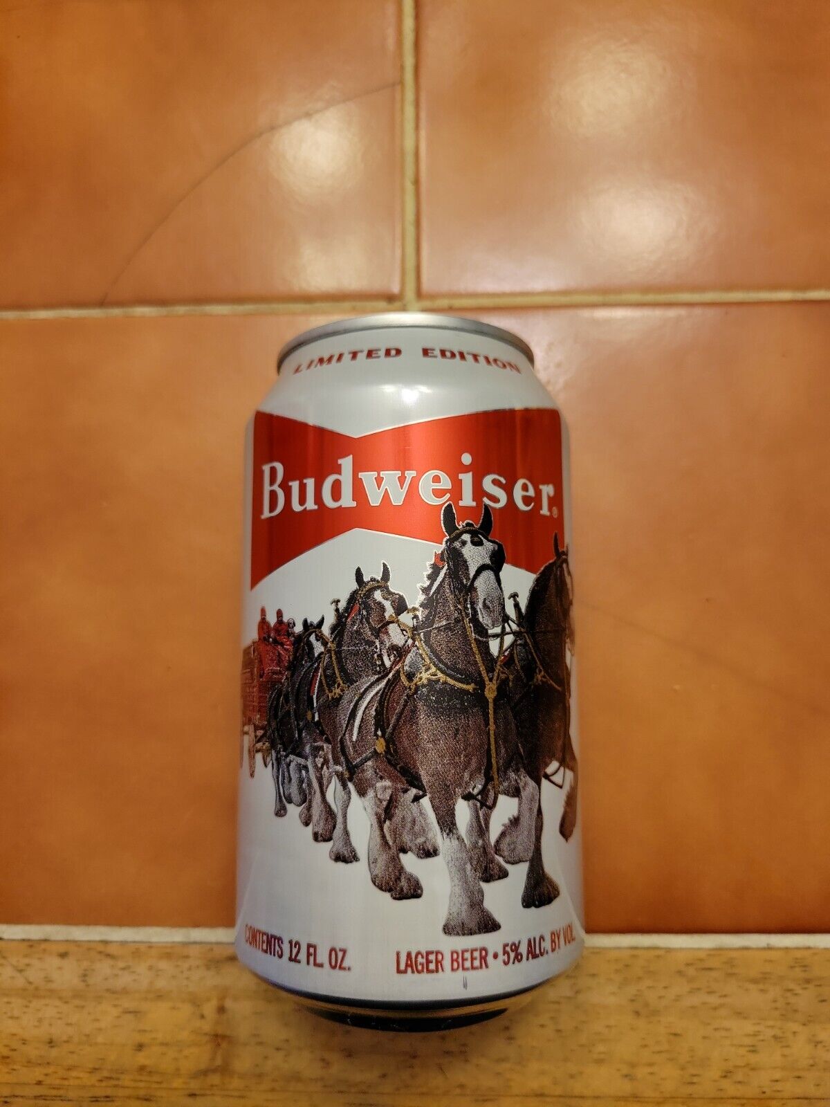 Budweiser 2022 Limited Edition Holiday 12oz  Beer Can