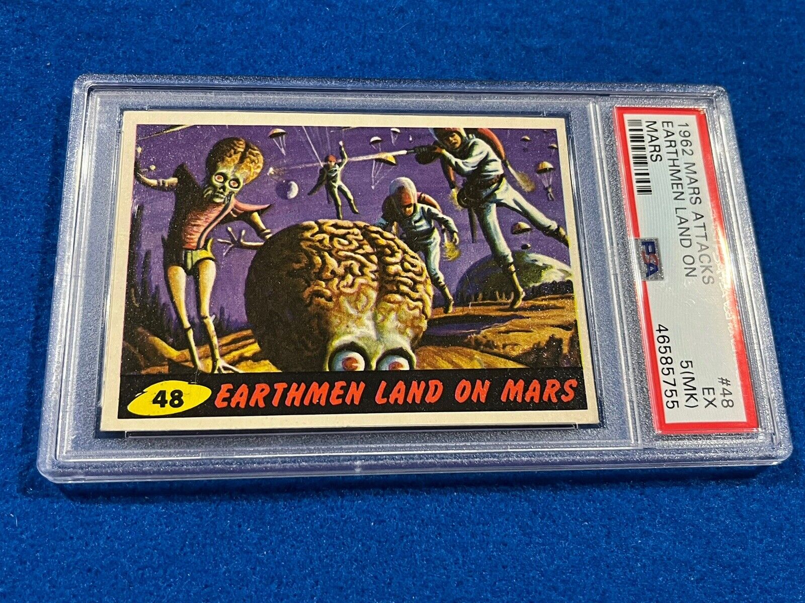 1962 Topps Mars Attacks #48 PSA 5 Non Sports Trading Card Graded