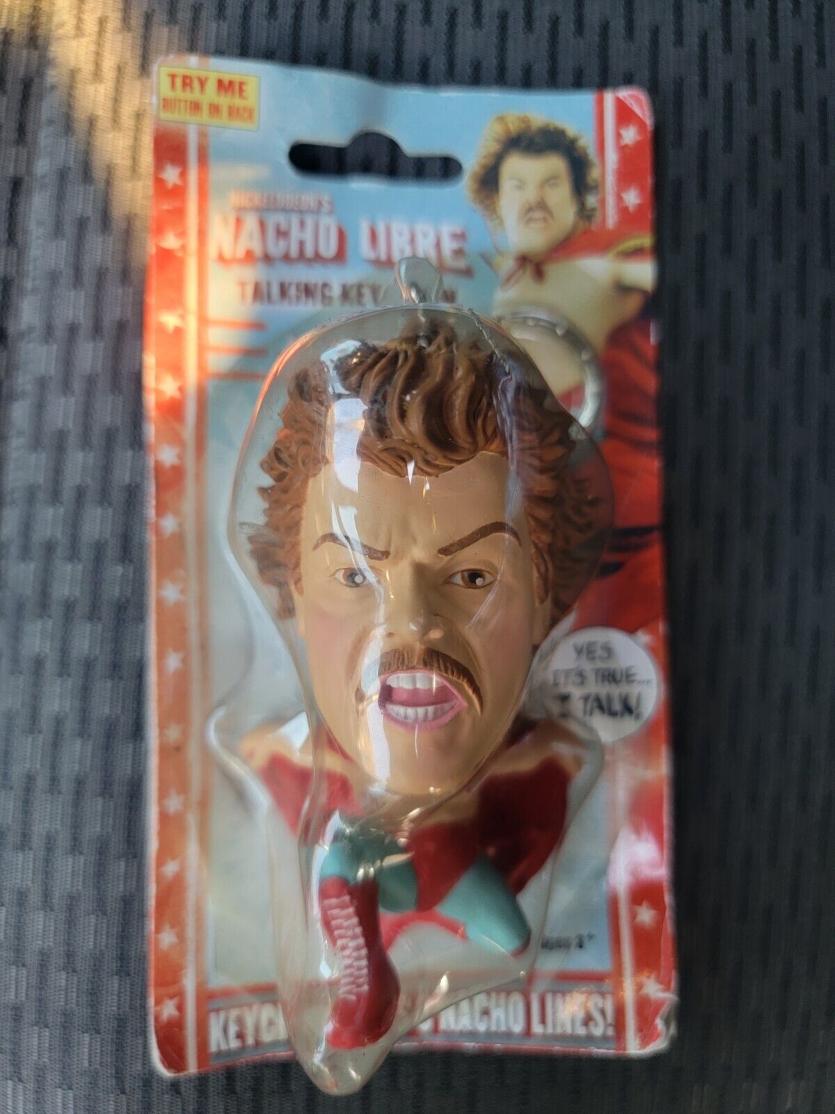 Nickelodeon Nacho Libre Talking Key Chain New In Package