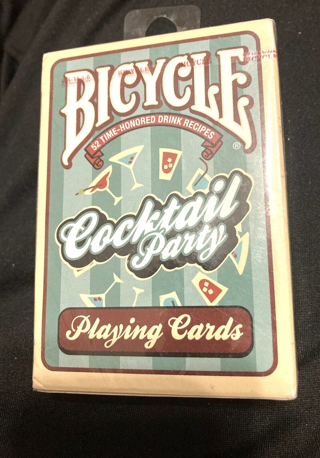 Bicycle Cocktail Party Playing Cards Beautiful seale Deck With 52 Drink Recipes