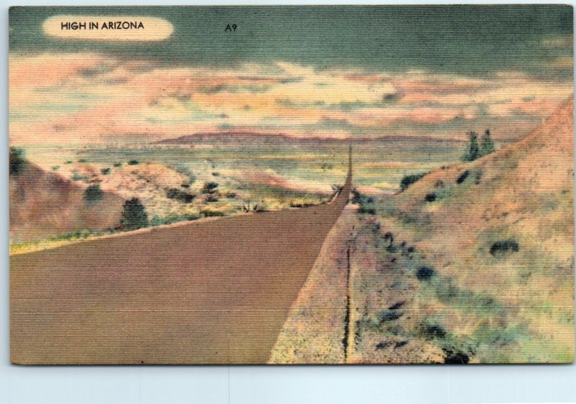 Postcard - High in Arizona