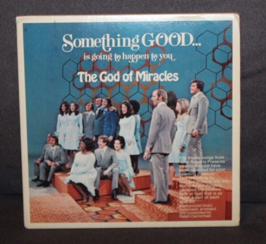 Vtg Christian Record With Sleeve SOMETHING GOOD IS GOING TO HAPPEN TO YOU