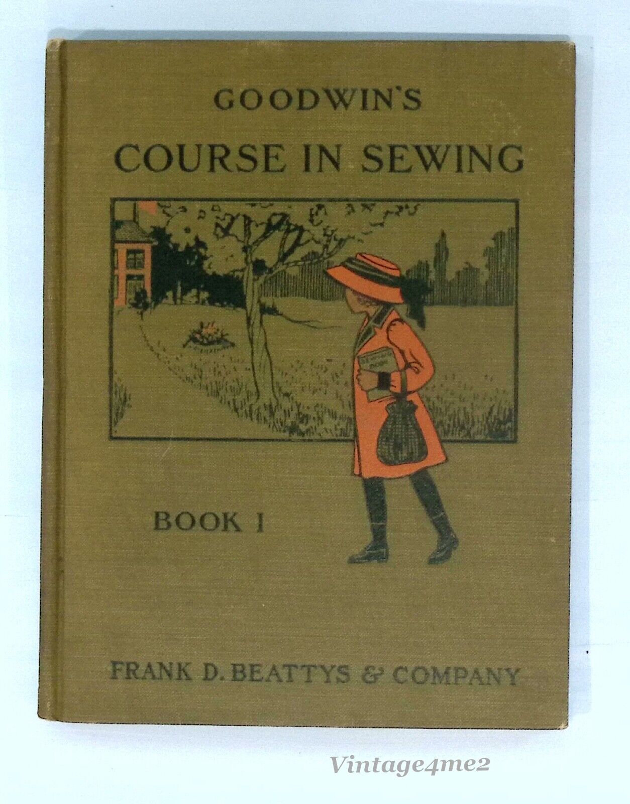 1910 Goodwin's Course in Sewing Book 1 Includes Old World  Learn To Sew Projects