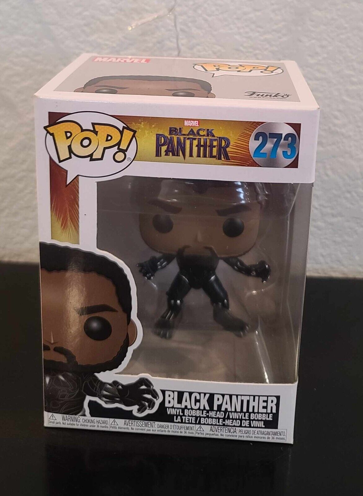 Funko Pop Marvel Black Panther #273 Black Panther Vinyl Figure
