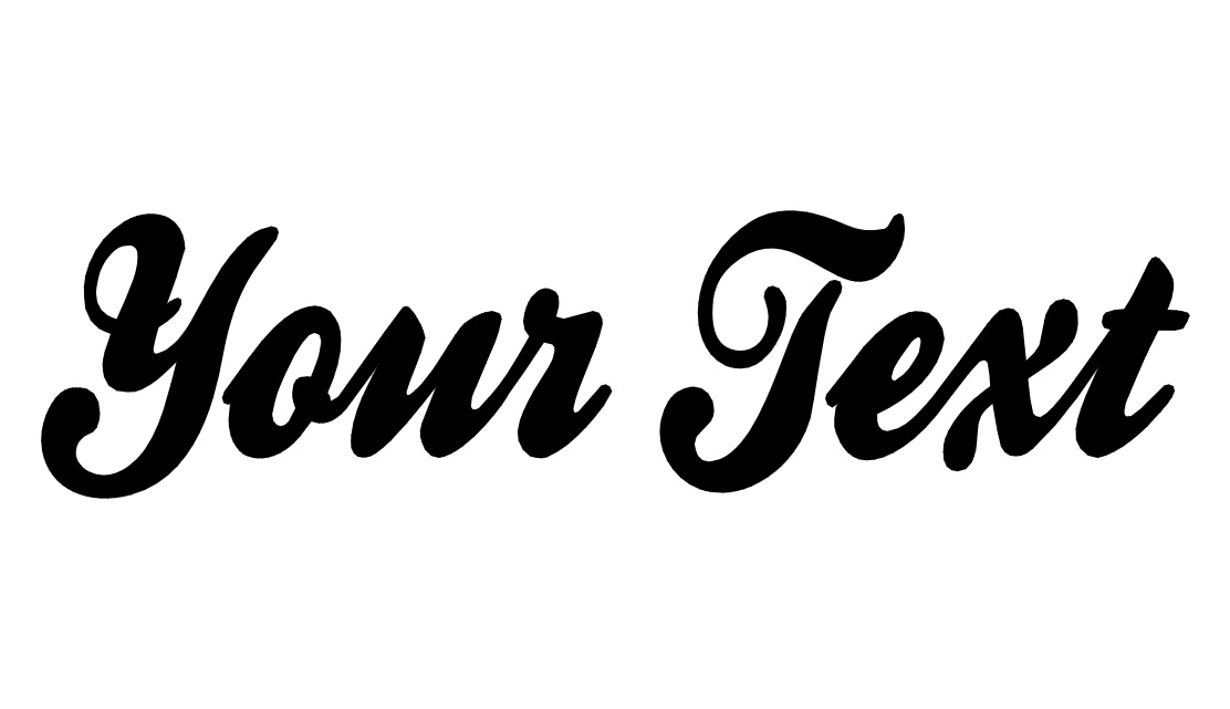 YOUR TEXT Vinyl Decal Sticker Car Window Bumper CUSTOM Personalized Lettering