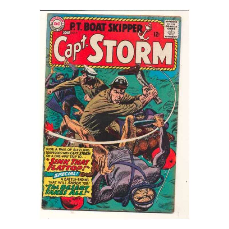 Capt. Storm #9 in Very Fine minus condition. DC comics [f/