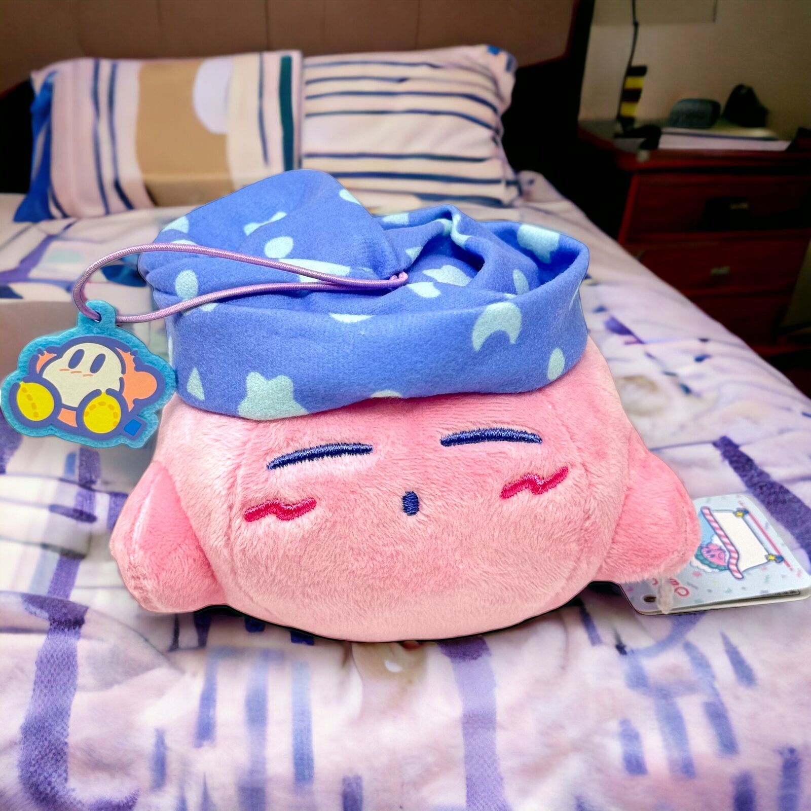 SLEEPY KIRBY w/ WADDLE DEE Plush - Sweet Dreams 2023 (NEW) Japan Exclusive Toy