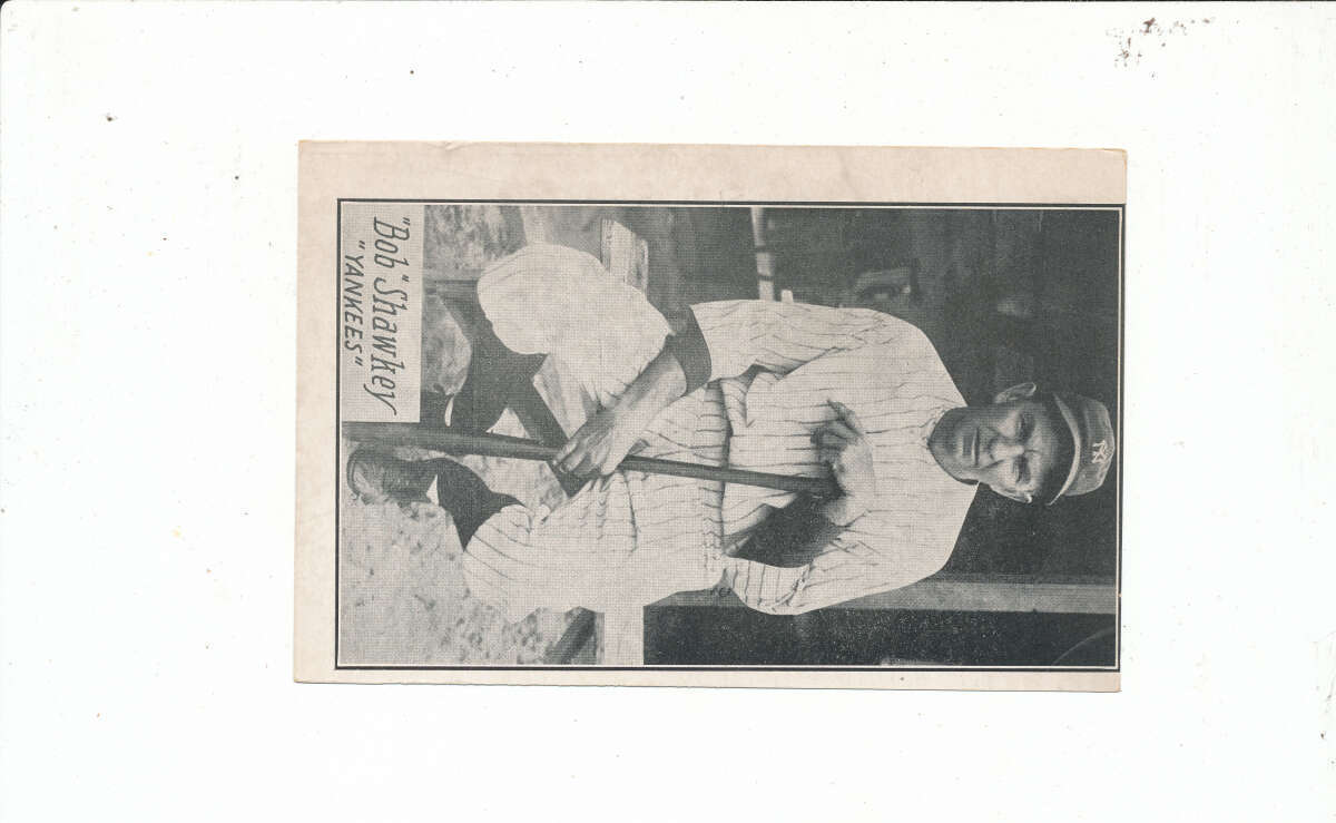 1928 r315 Kashin Bob Shawkey Yankees o/c white   card bm