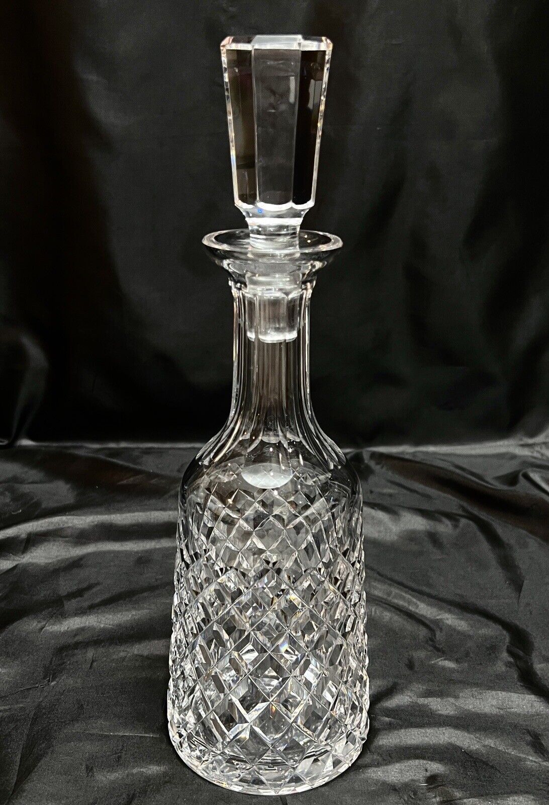 Waterford Crystal “Alana” Wine Decanter & Stopper 12 ½” - RARE SIZE