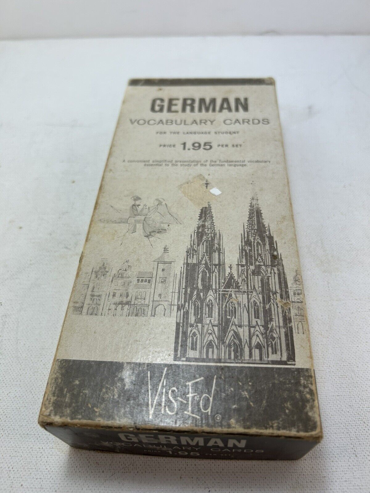 Vintage GERMAN vocabulary cards from Vis-Ed #1396