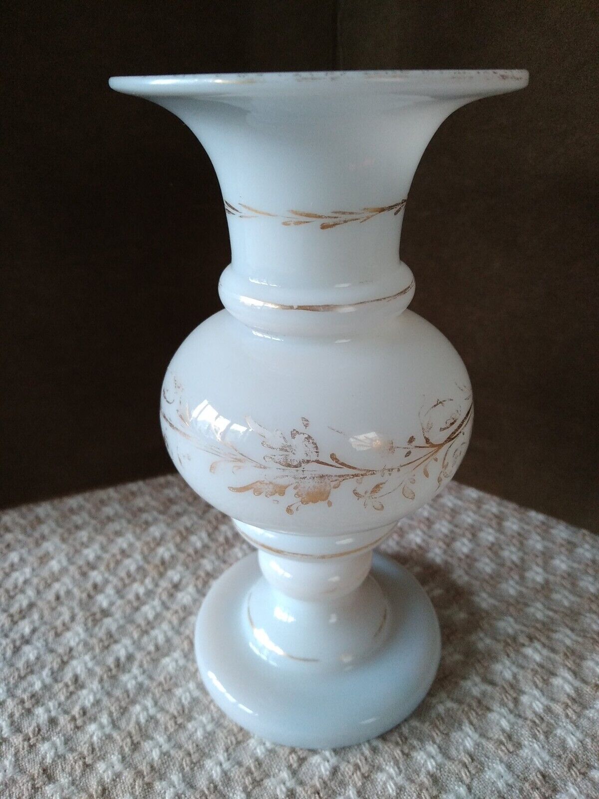 Antique Handblown Glass Vase...Bristol??