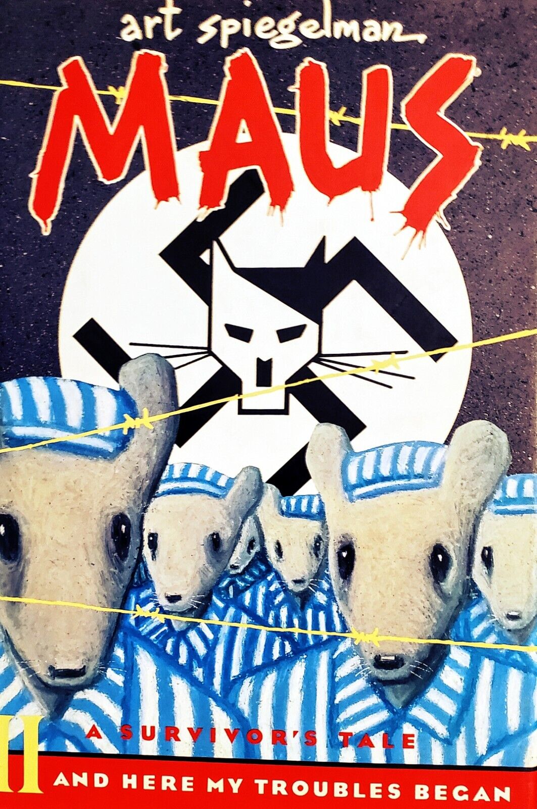 Maus II: A Survivor's Tale & Here My Troubles Began-Art Spiegelman Pantheon 1991