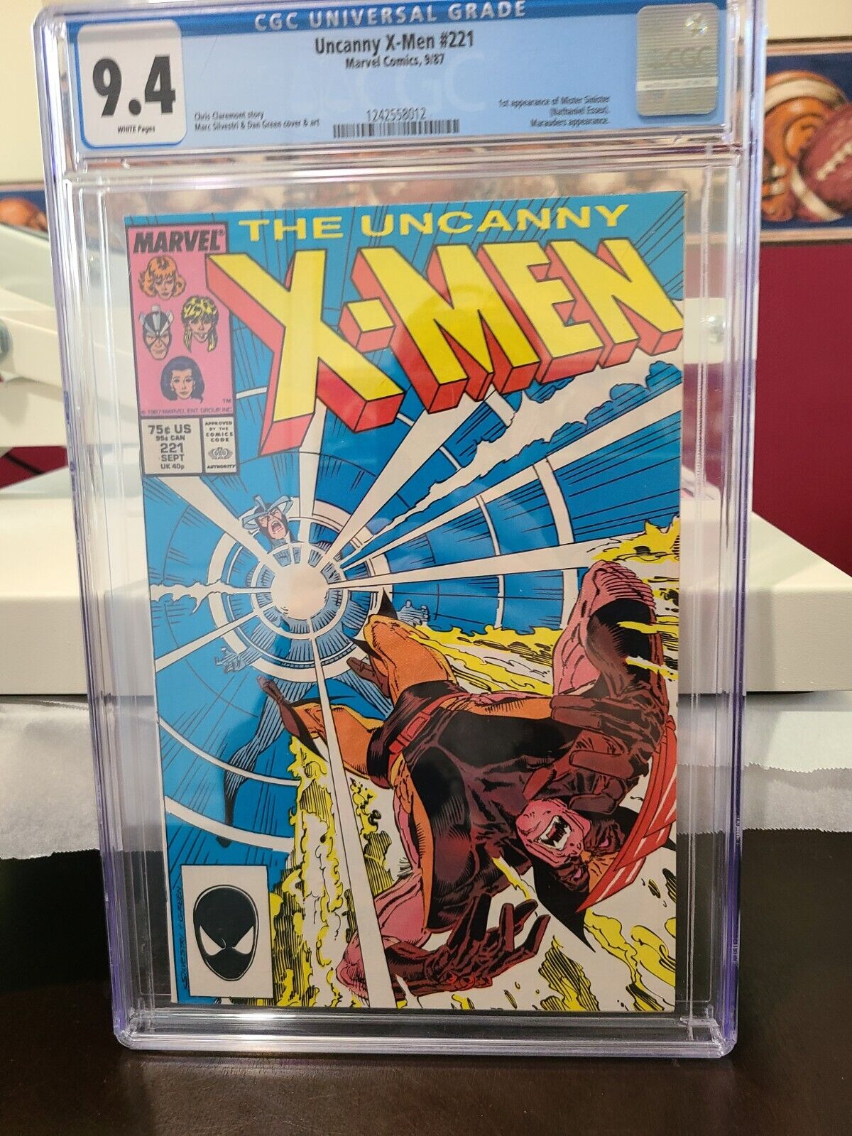 The Uncanny X-Men #221 CGC 9.4 (1st App Mr Sinister)