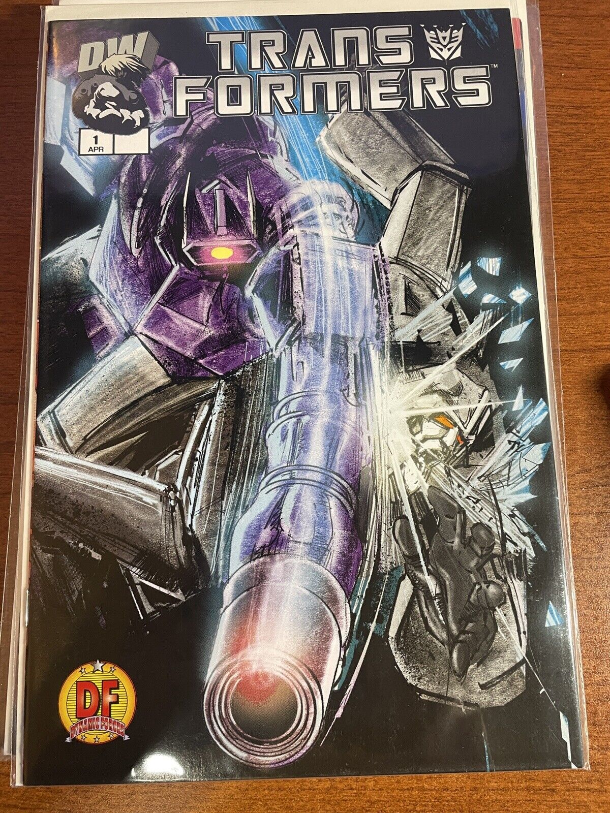 TRANSFORMERS Generation One #1 2003 DW Comics DYNAMIC FORCES Variant #4650/7000