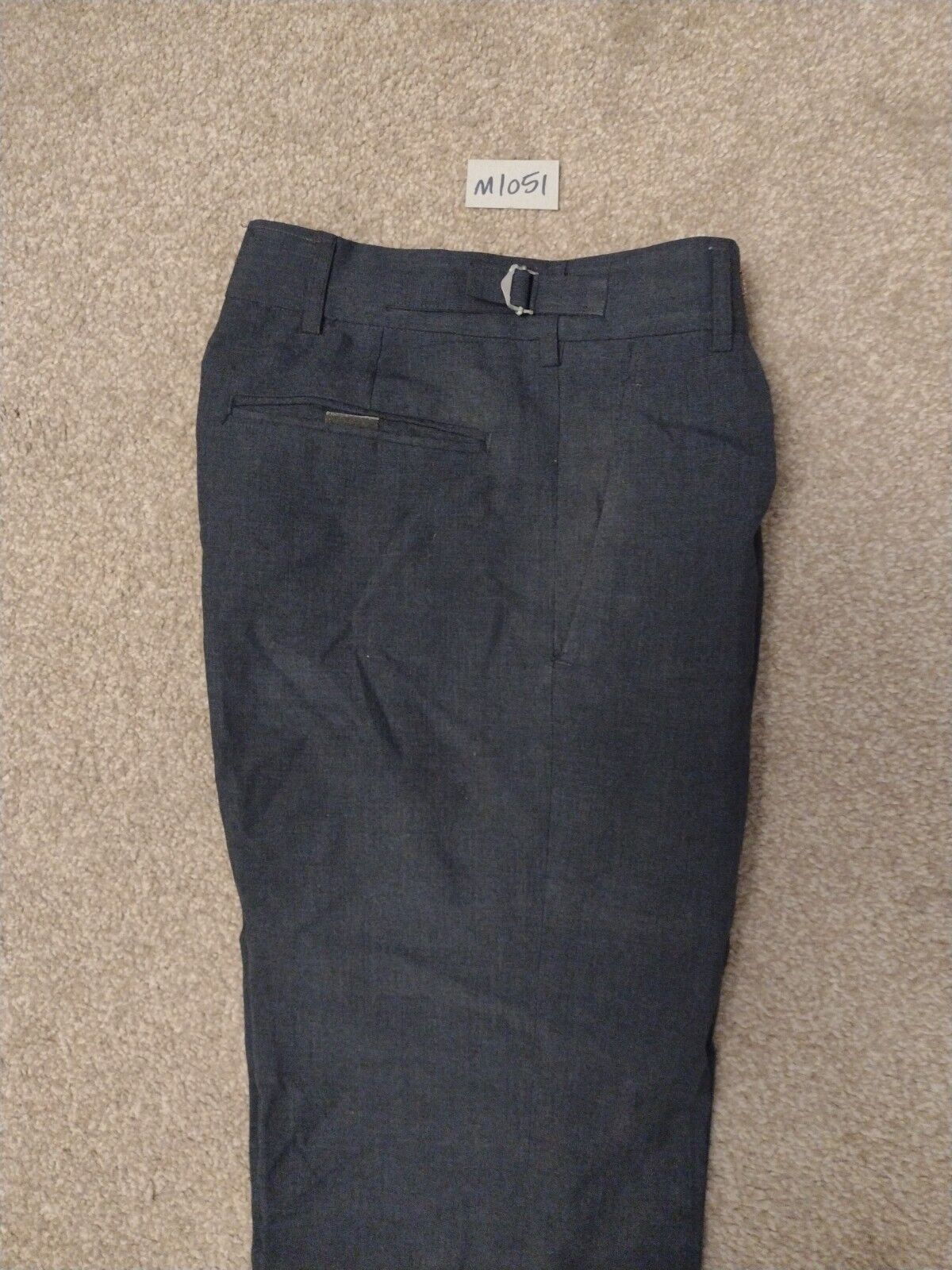 m1051 - A - British Military Issue RAF Royal Air Force Blue Grey Dress Trousers