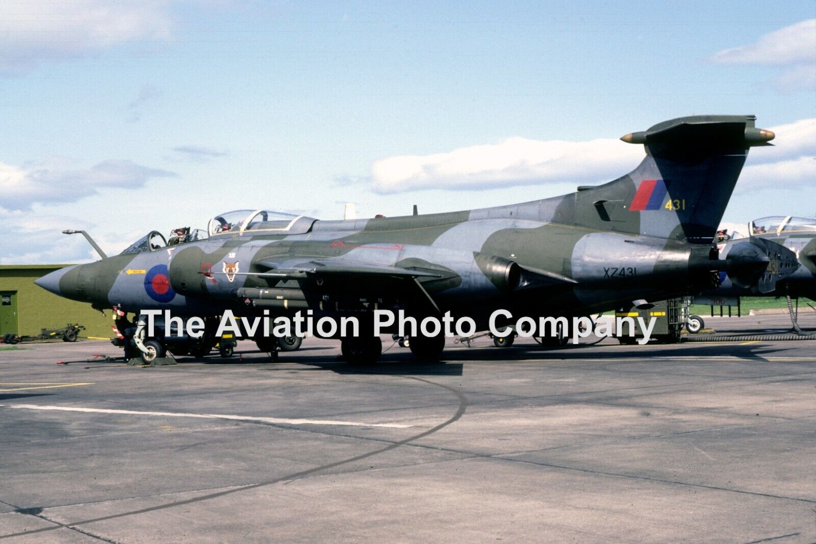 RAF 12 Squadron Blackburn Buccaneer S.2 XZ431 (1981) Photograph
