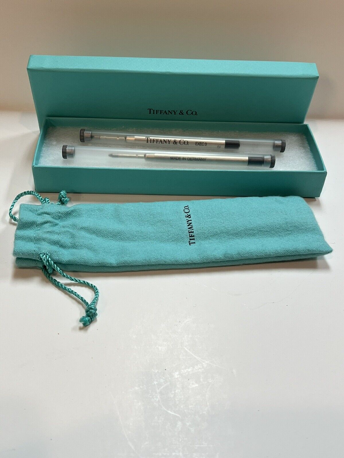 TIFFANY & CO. EXEC 3 # 101 And #102 PEN REFILLS MADE IN GERMANT