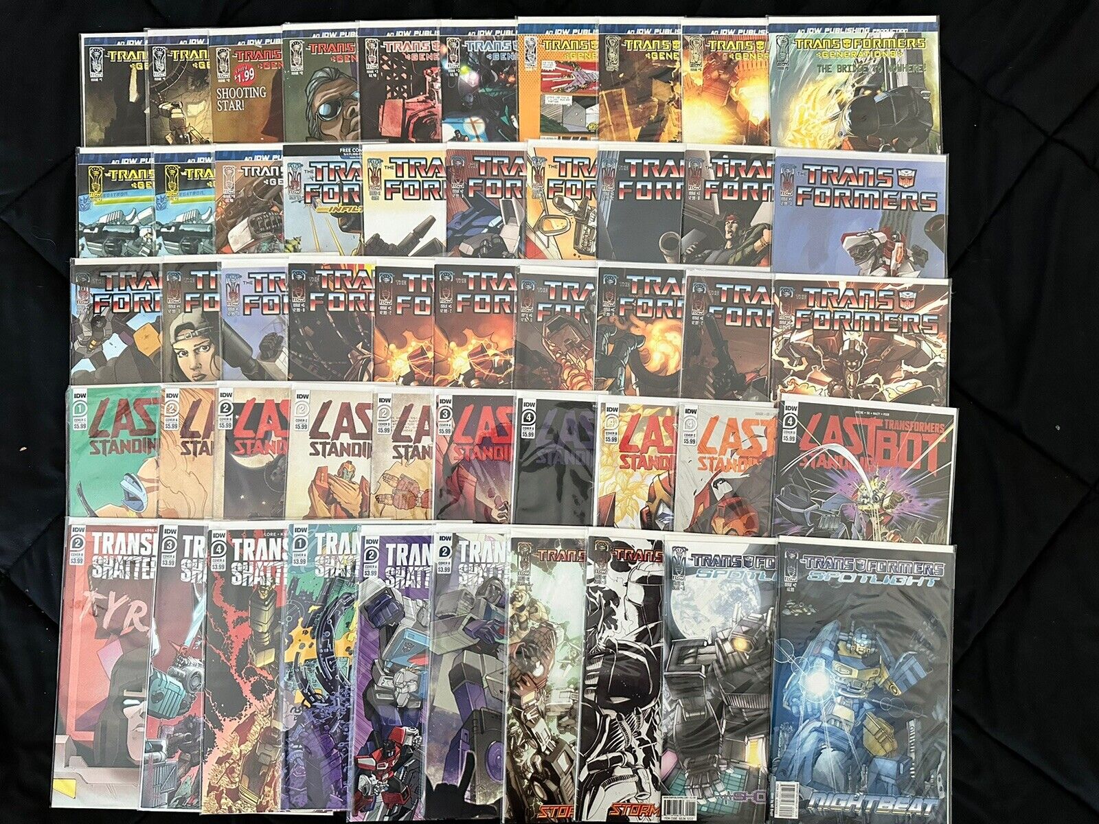 HUGE IDW Transformers Comic Lot - (50) Infiltration Shattered Glass & MORE