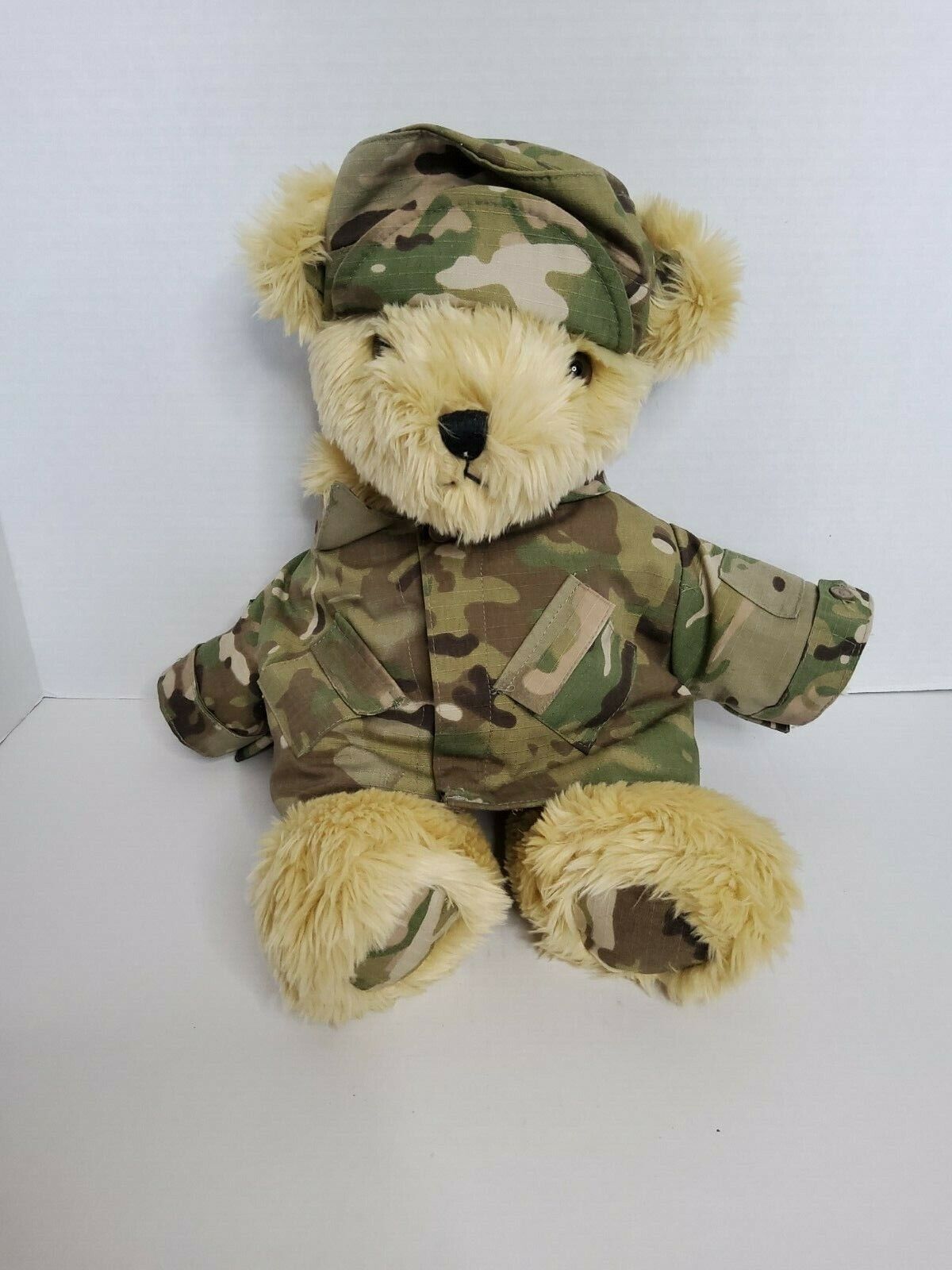 Vintage 1989 Bear Forces Of America Army Bear Plush.