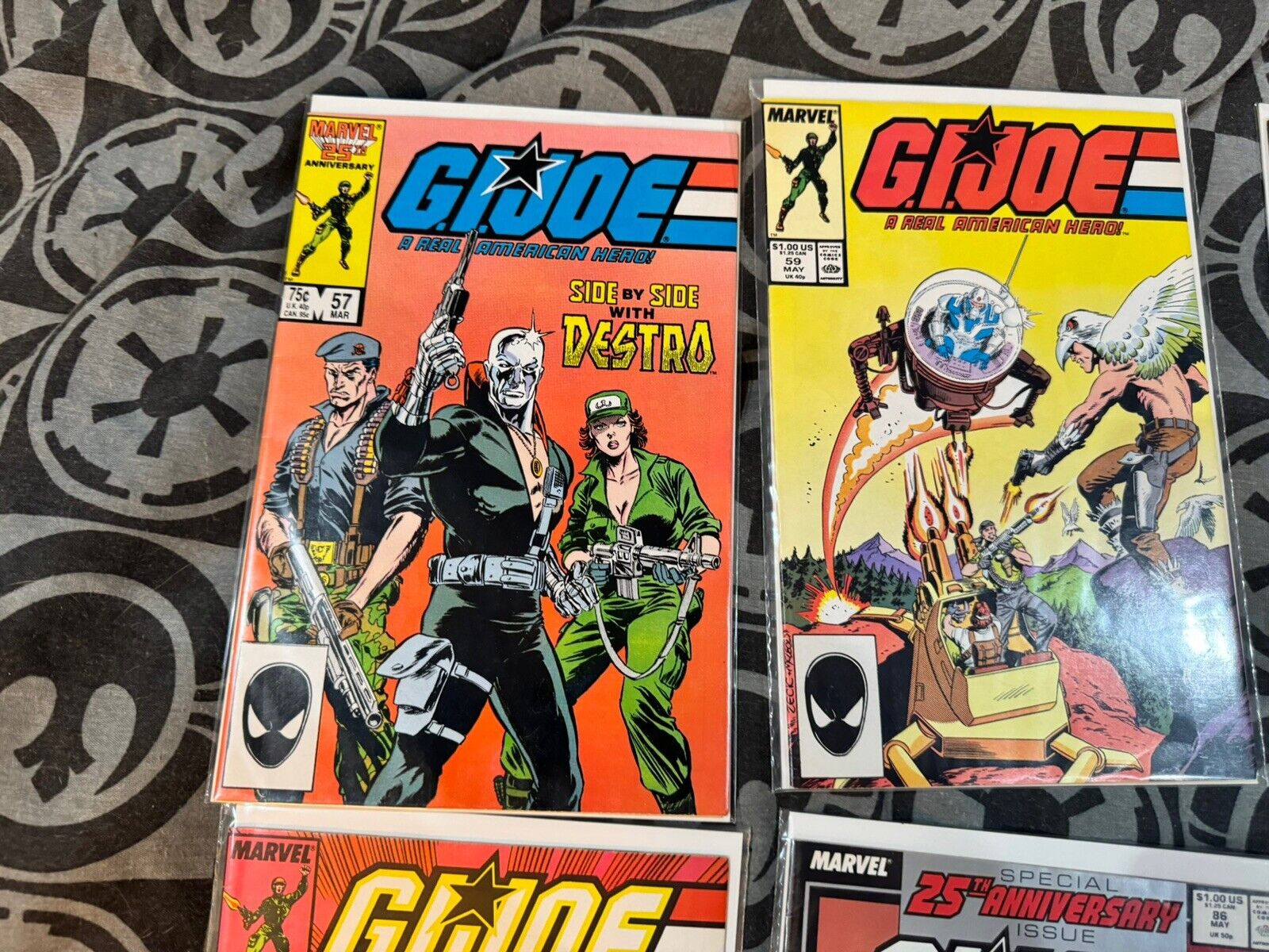 Marvel G.I. Joe Comic Books - Large Lot  #57- #130