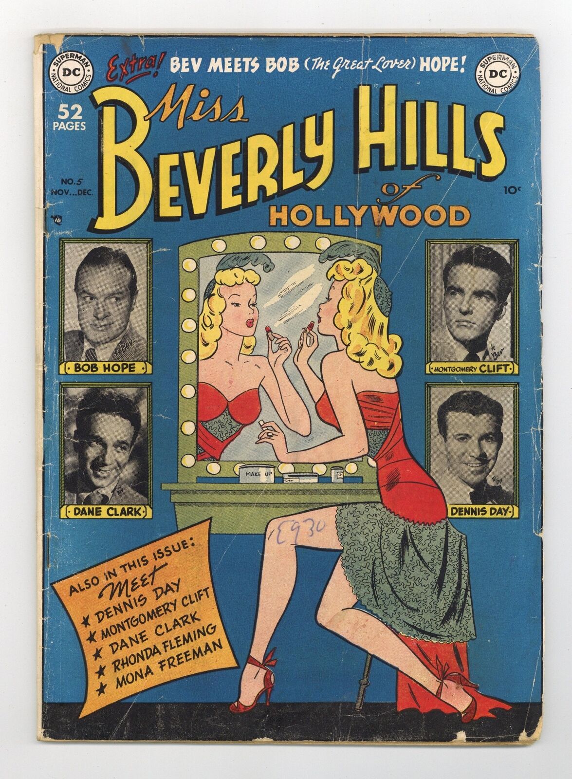 Miss Beverly Hills of Hollywood #5 GD+ 2.5 1949
